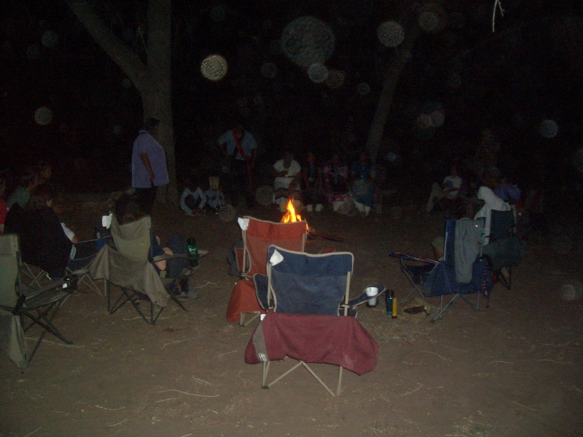 Orbs of Various Sizes and Colors Canyon de Chelly, Arizona